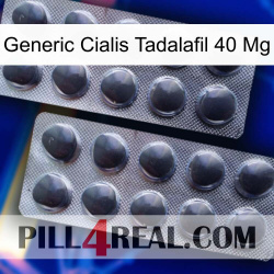 Generic Cialis Tadalafil 40 Mg